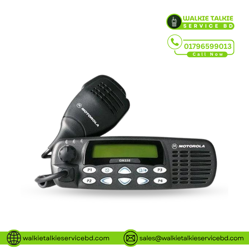 Motorola GM338 Analogue Mobile 25W Base Station in Bangladesh