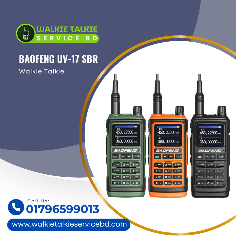 Alternative view of Baofeng UV-17 SBR Walkie Talkie Long Range